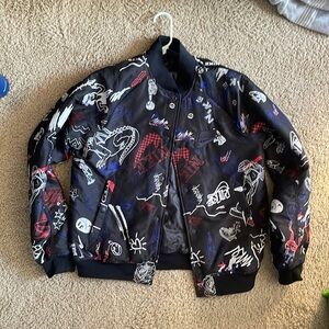 NIKE GRAFFITI BOMBER JACKET